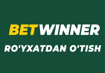 Betwinner saytida registratsiya qilish va kirish